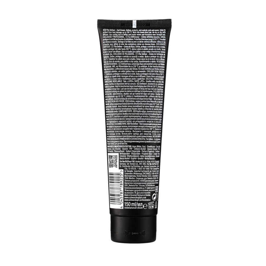 Schwarzkopf Professional SESSION LABEL THE DEFINER 150ml