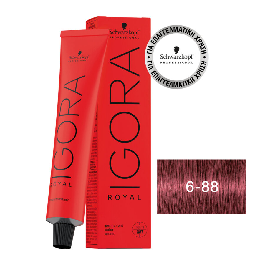 Schwarzkopf Professional IGORA ROYAL 6-88 Dark Blonde Red Extra 60 ml