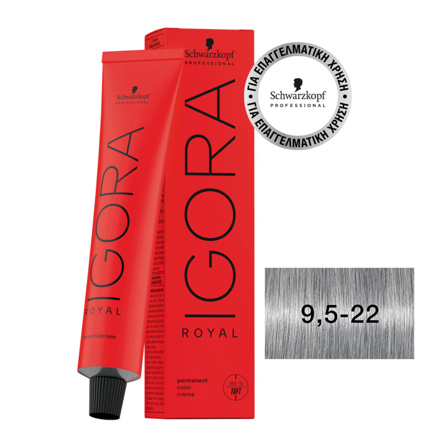 Schwarzkopf Professional IGORA ROYAL 9,5-22 Pastel Blue 60 ml