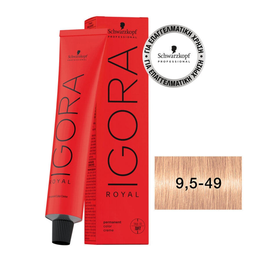 Schwarzkopf Professional IGORA ROYAL 9,5-49 Pastel Nude 60 ml
