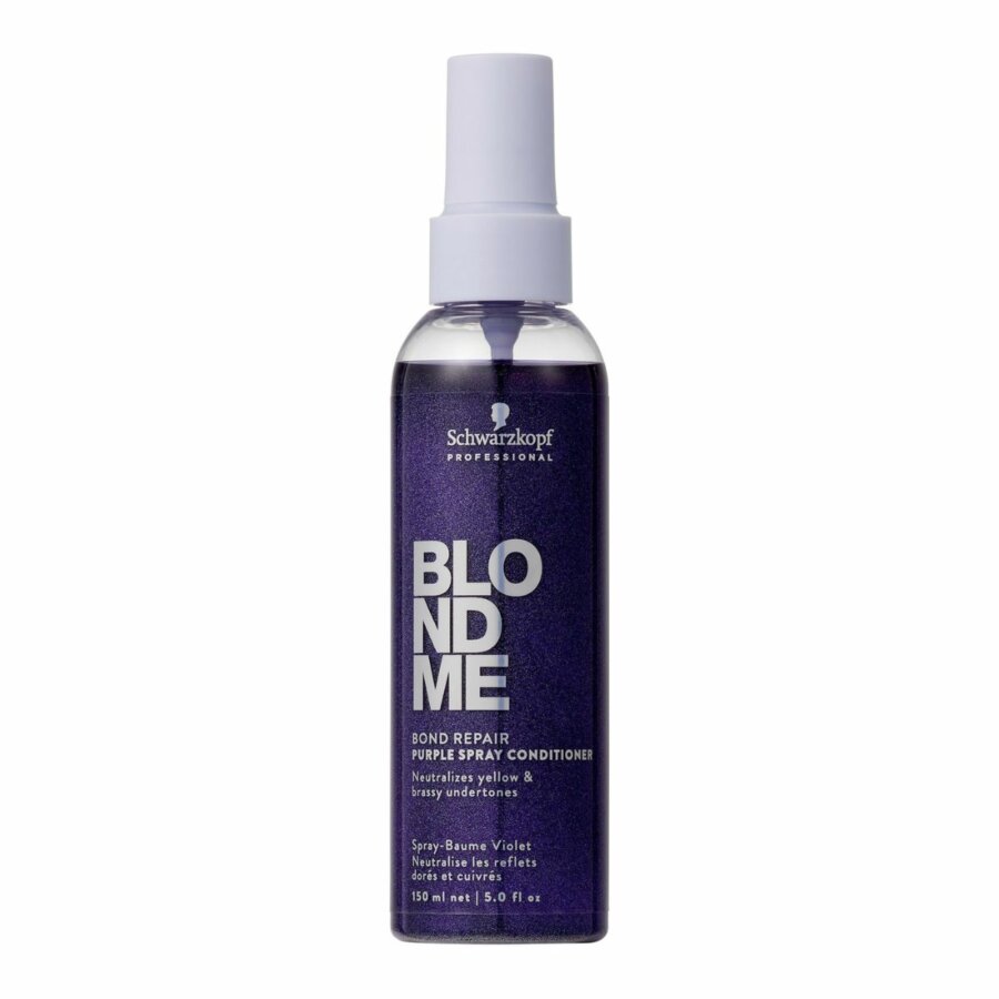 Schwarzkopf Professional BlondMe Bond Repair Purple Spray Conditioner 150ml