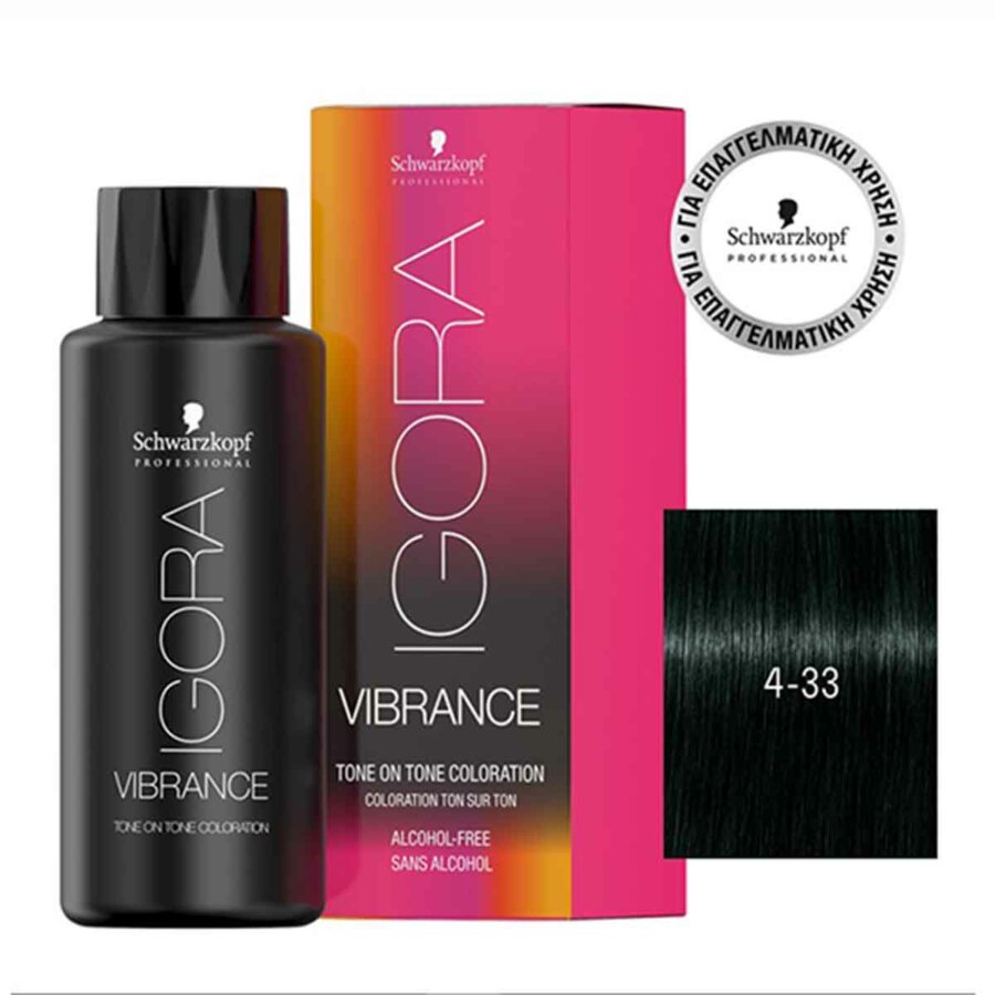 Schwarzkopf Professional IGORA VIBRANCE Cools 4-33 60ml