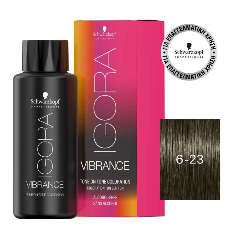 Schwarzkopf Professional IGORA VIBRANCE Cools 6-23 60ml