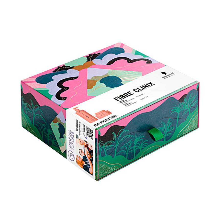 Schwarzkopf Professional Fibre Clinix Fortify Gift Box (Shampoo 300ml, Treatment 250ml)