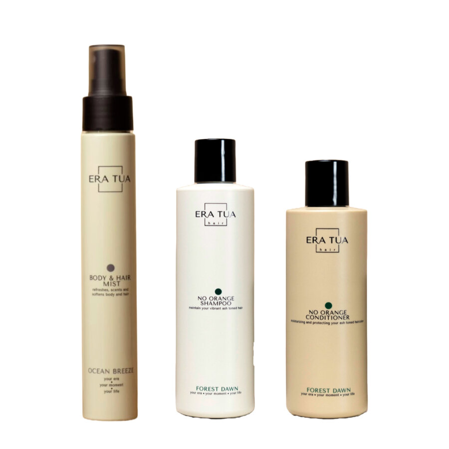Era tua set Era Tua Forest Dawn No Orange Shampoo(250ml) + Era Tua Forest Dawn No Orange Conditioner(200ml) + ocean Mist (75ml)